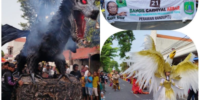 Dalam Rangka Hari Jadi Kab. Pasuruan, Berikade Gus Dur Mengadakan Carnaval