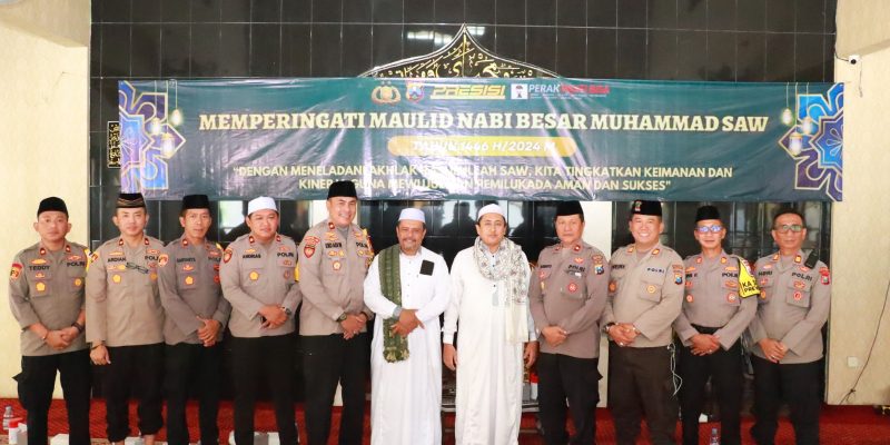 Kapolres Pelabuhan Tanjung Perak Serukan Penguatan Iman dalam Peringatan Maulid Nabi Muhammad SAW