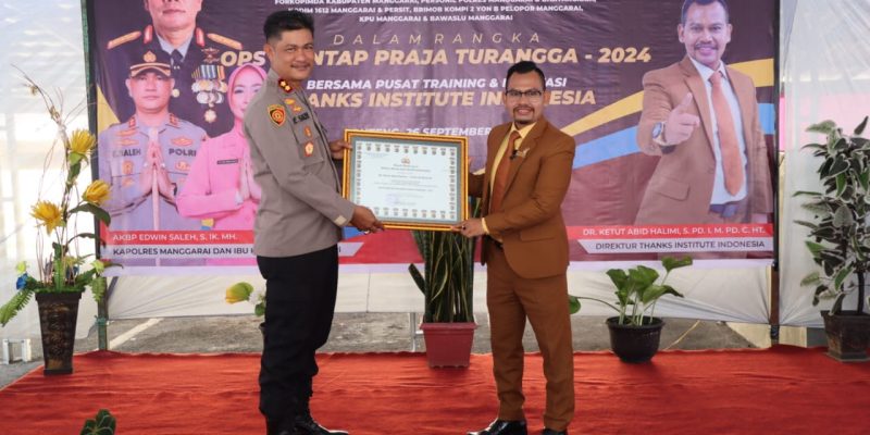 Wujudkan Pilkada Damai, Kapolres Manggarai NTT Datangkan Sang Motivator Nasional