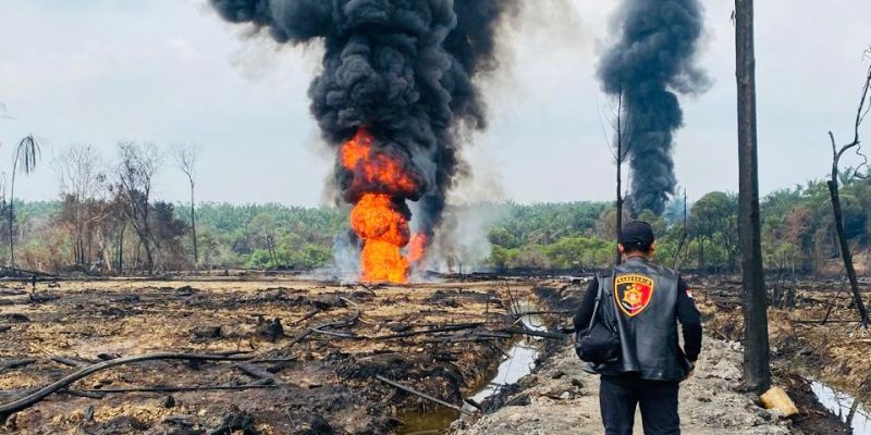 Kebocoran Pipa Diduga Unsur Kesengajaan, 3 Di Amankan, Lokasi Diwilayah Kerja SKK Migas