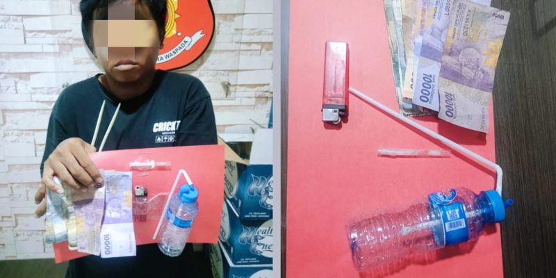 Polsek Krembangan Berhasil Amankan Kurir Sabu Asal Sawah Pulo Surabaya