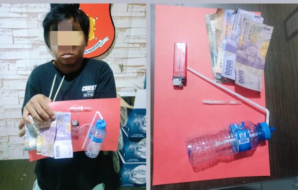 Polsek Krembangan Berhasil Amankan Kurir Sabu Asal Sawah Pulo Surabaya