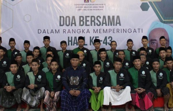 Warnai Perayaan Haul K.H. Abdul Hamid KE-43, Lapas Pasuruan Persiapkan Kegiatan Doa Bersama
