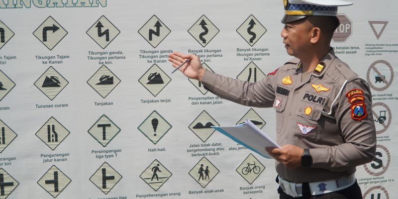 Kasat Lantas Polres Pasuruan Apresiasi Kampung Lalu Lintas TPI, Berharap Jadi Contoh Bagi Desa Lain