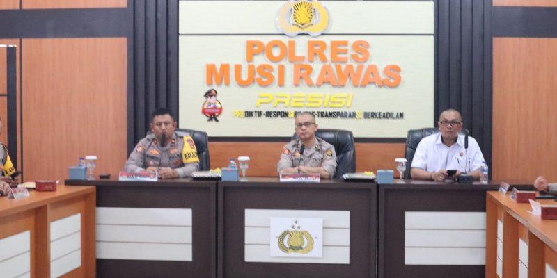 Polres Musi Rawas Ikuti Penyuluhan Hukum dan Supervisi Bidkum Polda Sumsel TA 2024