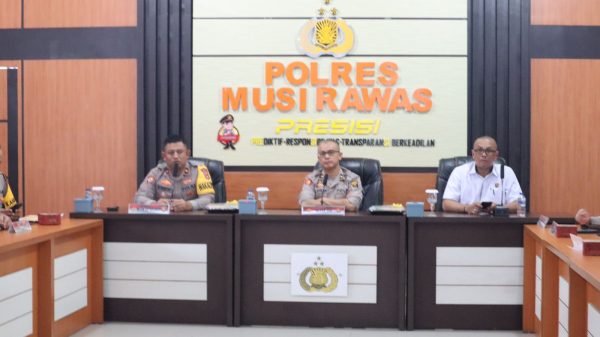 Polres Musi Rawas Ikuti Penyuluhan Hukum dan Supervisi Bidkum Polda Sumsel TA 2024