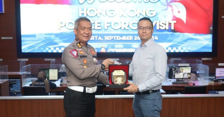 Polisi Hongkong Apresiasi Teknologi Korlantas Dalam Tangani Lalu Lintas