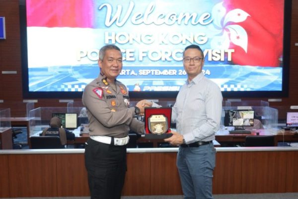 Polisi Hongkong Apresiasi Teknologi Korlantas Dalam Tangani Lalu Lintas