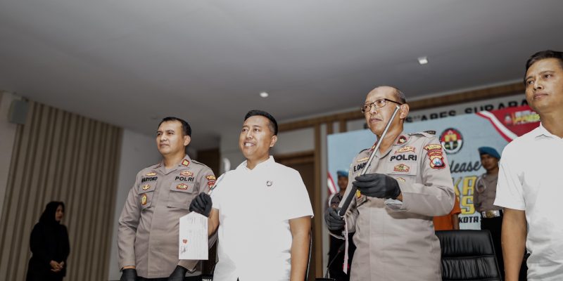 Satreskrim Polrestabes Surabaya Berhasil Bekuk 2 Pelaku Pembacok