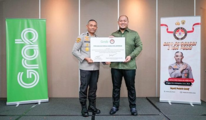 Polri dan Grab Jalin Kerja Sama Tingkatkan Kualitas Layanan Transportasi