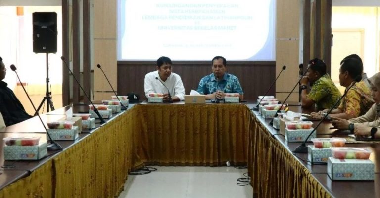 Jalin Kerja Sama Pendidikan SDM, Lemdiklat Polri Berkunjung ke UNS