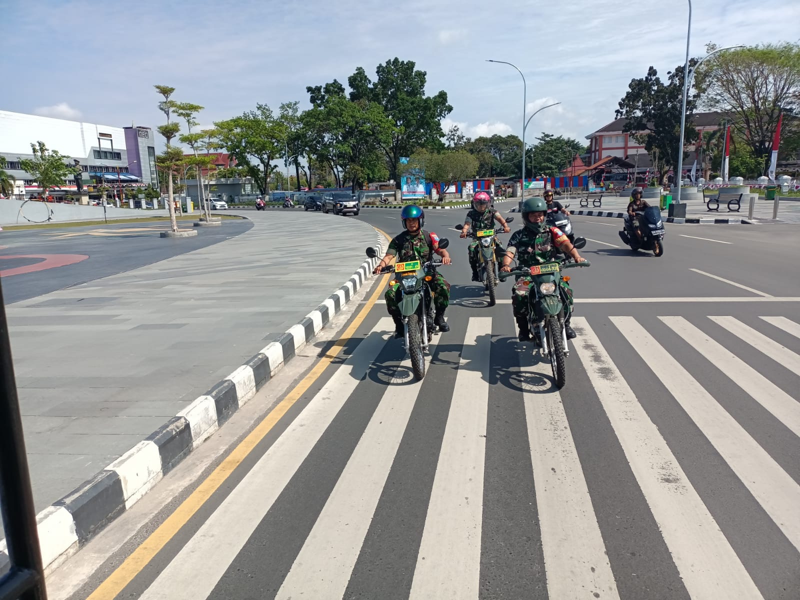 Ciptakan Situasi Pilkada Yang Kondusif, Kodim 1016/Plk Gelar Patroli