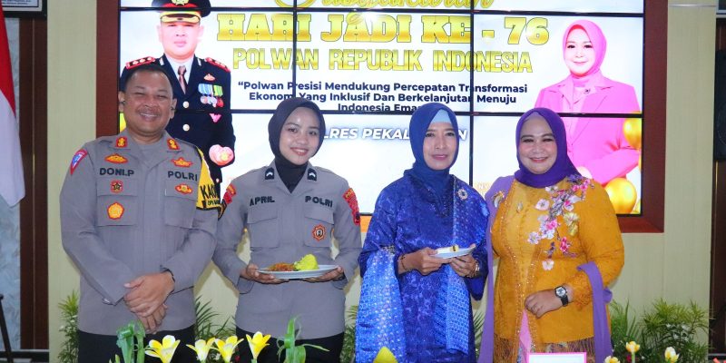Tasyakuran Hari Jadi Polwan Ke-76 Digelar Secara Sederhana, Kapolres Pekalongan Sampaikan Hal Ini