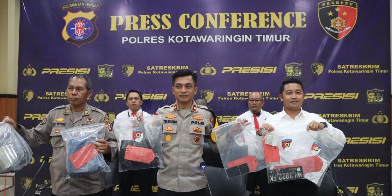 3 Bulan Baru Bebas Dari Penjara, Seorang Residivis Kembali Diamankan Polres Kotim Akibat Kasus Jambret