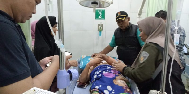 Korban Penganiayaan Pembacokan Dan Sayatan Pisau Di Duga Oleh Istri Sirihnya