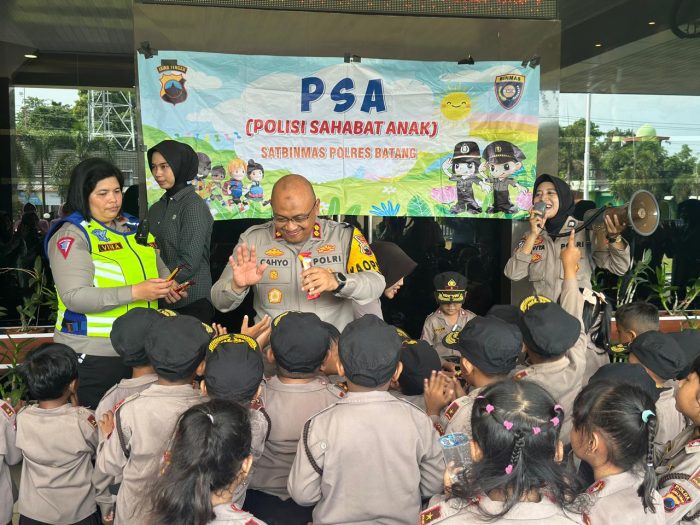 Polres Batang Gelar Polisi Sahabat Anak, Begini Keseruannya!