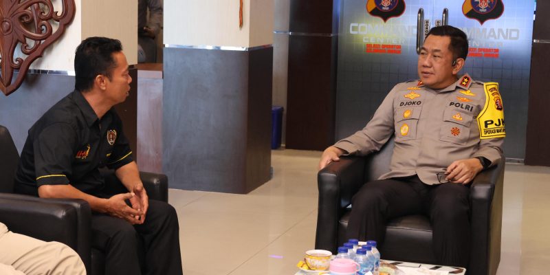 Kapolda Audiensi Bersama PWI Kalteng