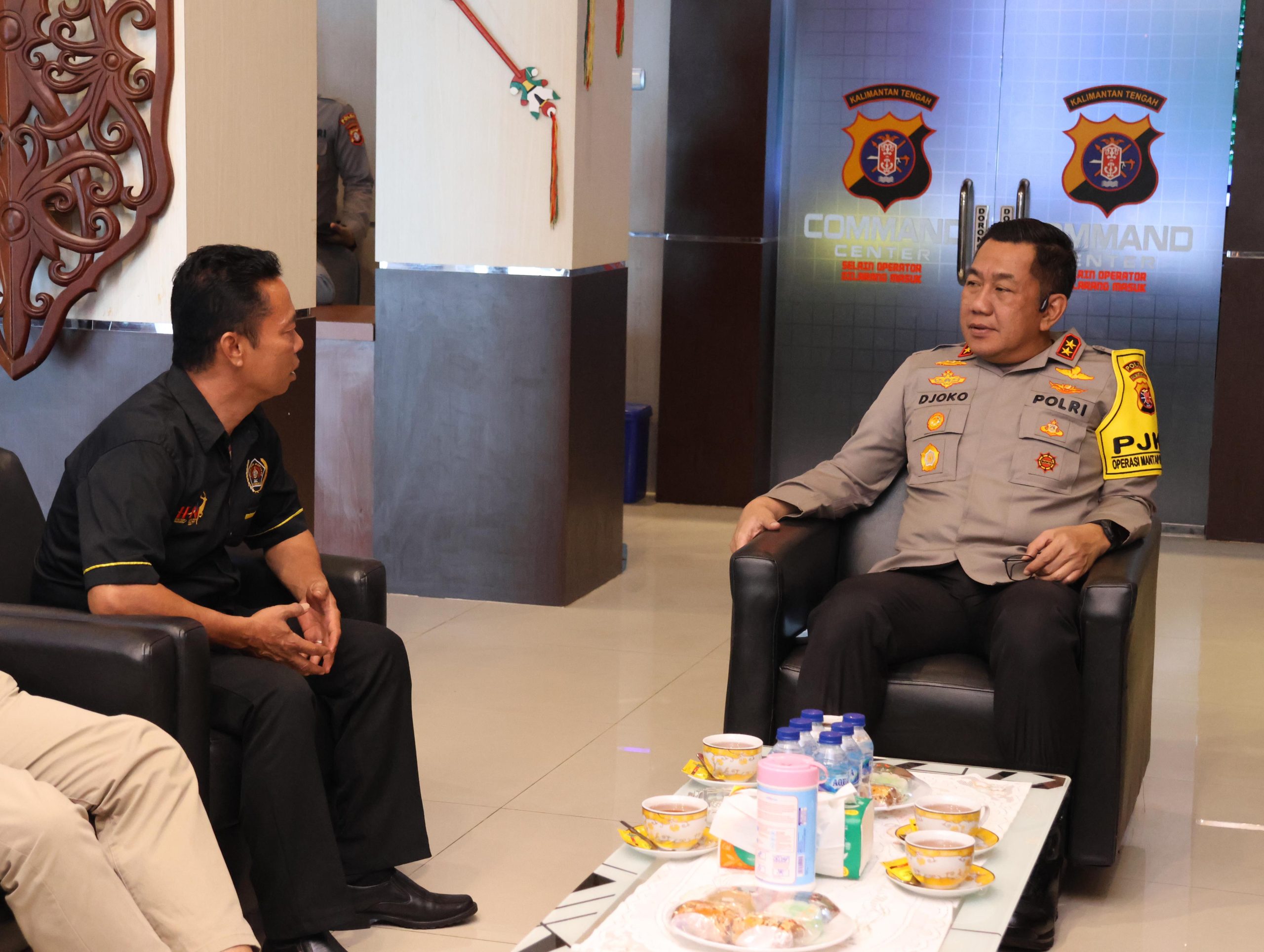 Kapolda Audiensi Bersama PWI Kalteng