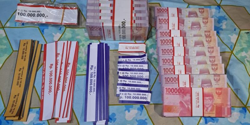 Bareskrim Gerebek Lokasi Percetakan Uang Palsu