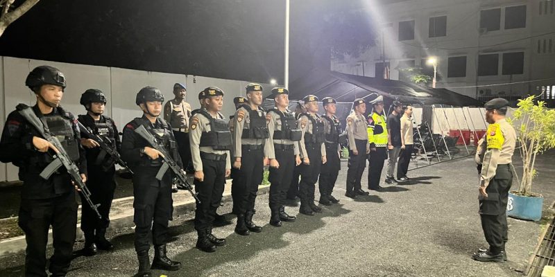 Ditlantas Polda Kalteng Tingkatkan Pengamanan di Kantor KPU dan Bawaslu Jelang Pilkada 2024