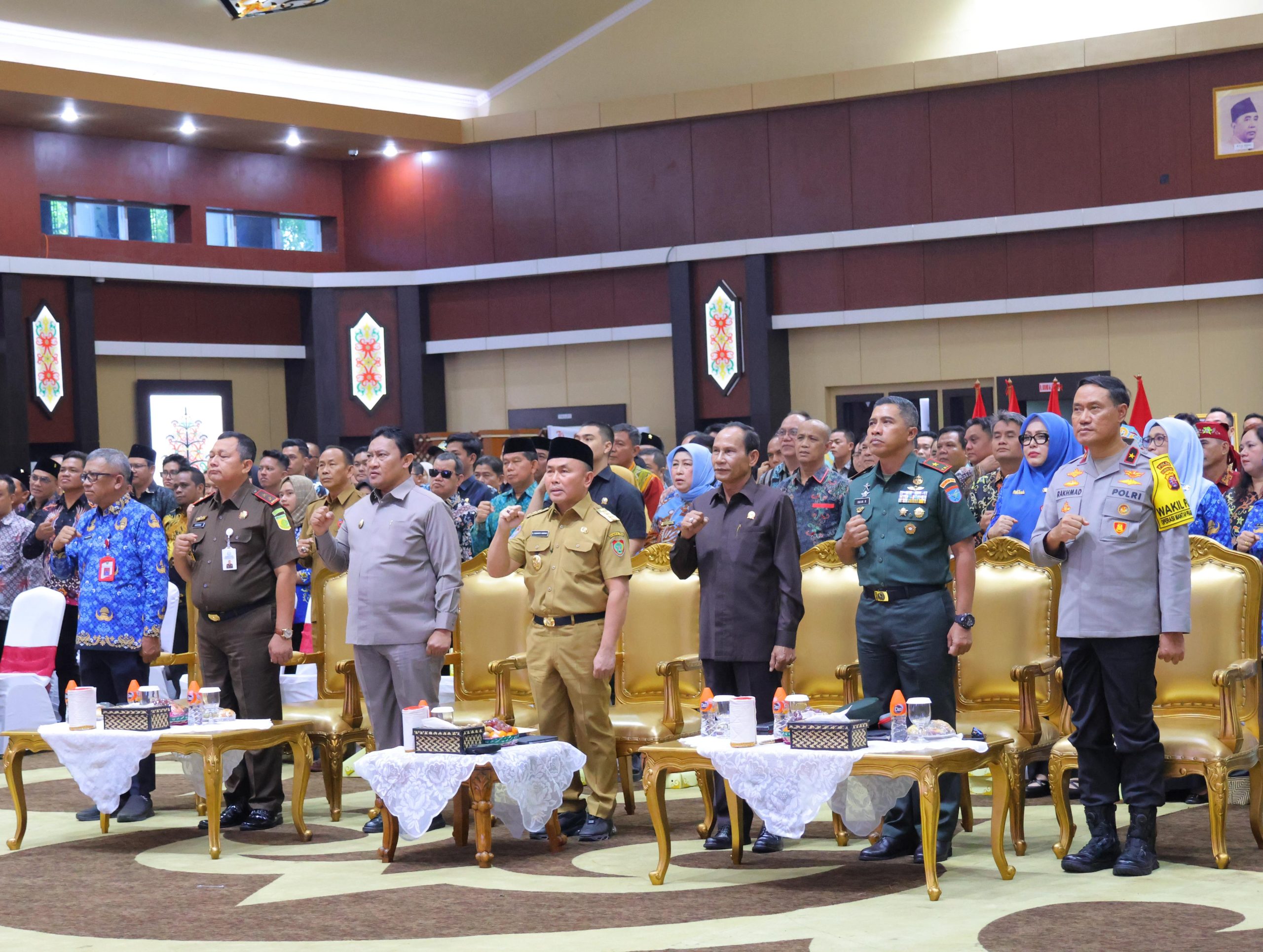 Wakapolda Hadiri Pembukaan Orientasi Anggota DPRD se-Kalteng