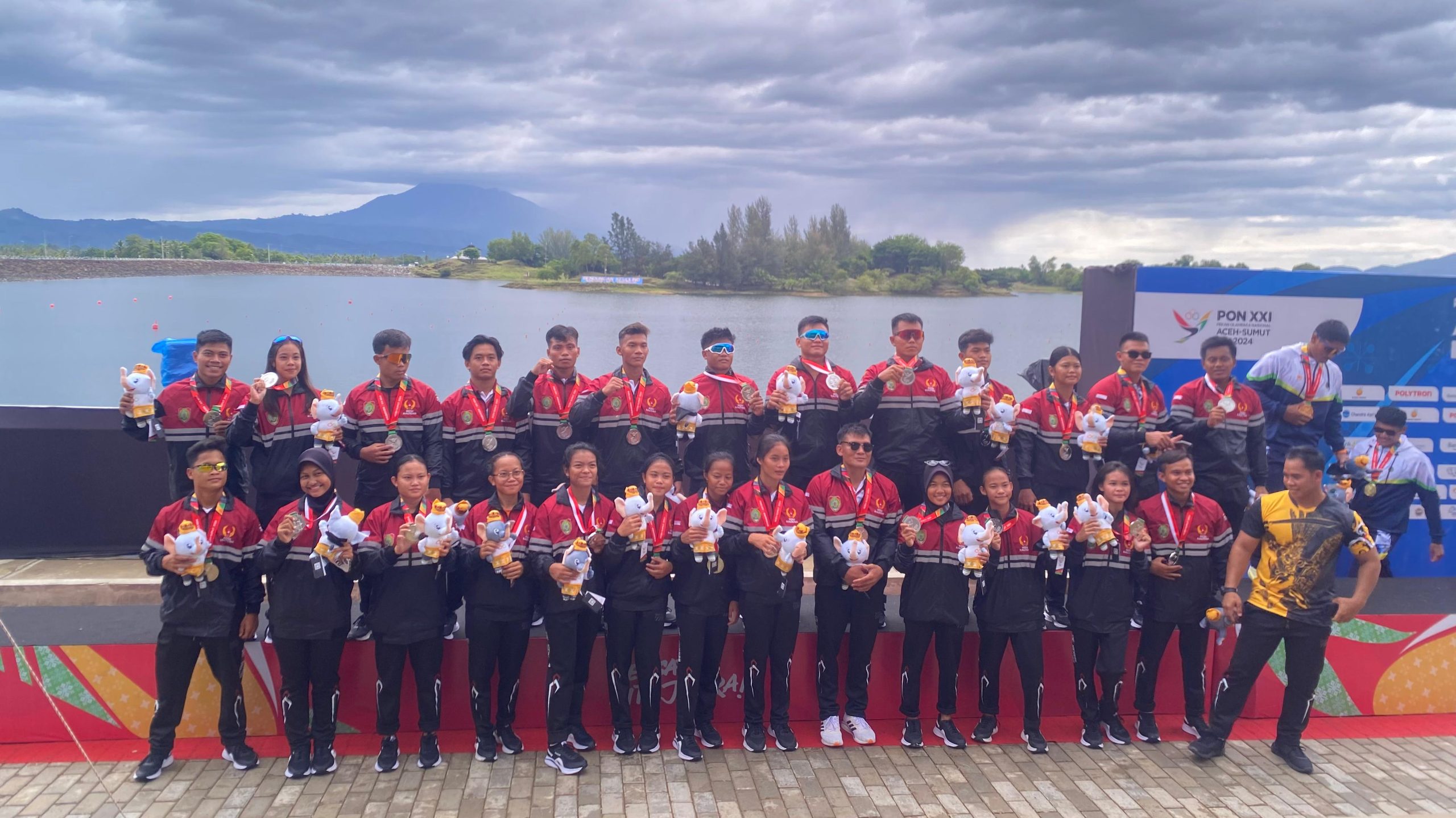 Personel Polda Kalteng Sabet Medali Perak Cabor Dayung di PON XXI Aceh – Sumut