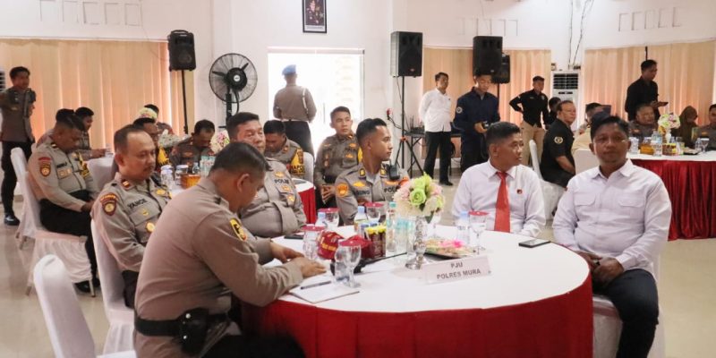 Tatap Muka Bersama Personel Polres Murung Raya, Ini yang Disampaikan Wakapolda Kalteng