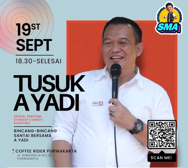 Diskusi Santai Di Coffee Rider Bersama Calon Bupati Yadi Rusmayadi Dari Partai Nasdem Periode Tahun 2024 – 2029.