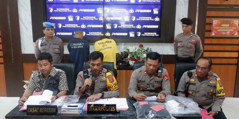 2 Pelaku Kasus Tindak Pidana Curat dan Curas Berhasil Diamankan Polres Kotim