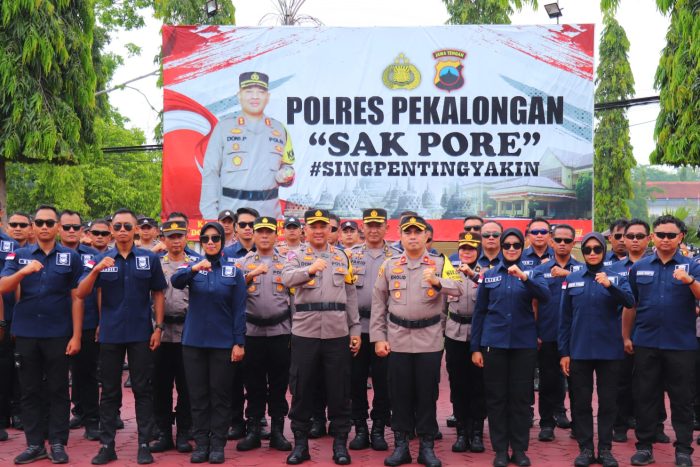 Kapolres Lepas Tim Walpri Calon Bupati dan Calon Wakil Bupati Pekalongan