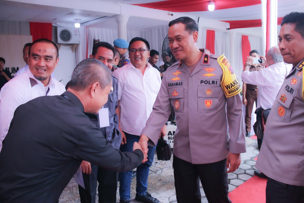 Wakapolda Kalteng Cek Kesiapan Pengamanan Rapat Pleno Pengundian Nomor Urut Cagub dan Cawagub
