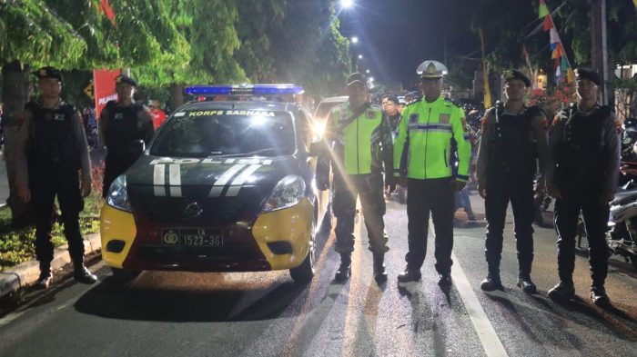 Jaga Kondusifitas Dalam Tahapan Kampanye Pemilukada 2024 Jajaran Polres Pekalongan Laksanakan Apel Serentak dan Patroli Skala Besar