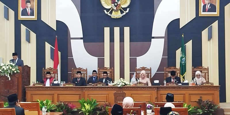 Rapat Paripurna Pengucapan Sumpah Dan Janji Pimpinan DPRD Kabupaten Pasuruan 2024 – 2029