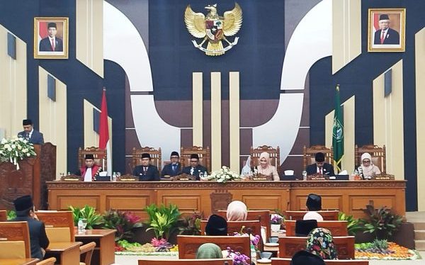Rapat Paripurna Pengucapan Sumpah Dan Janji Pimpinan DPRD Kabupaten Pasuruan 2024 – 2029