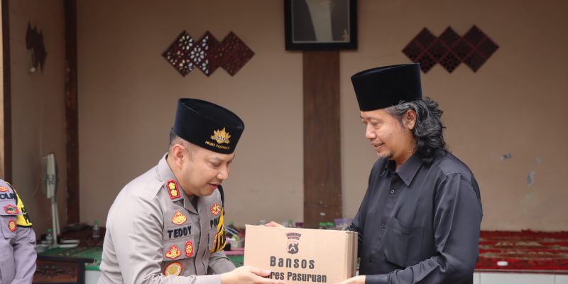 Cooling sistem Kapolres Pasuruan Kunjungi Tokoh Agama