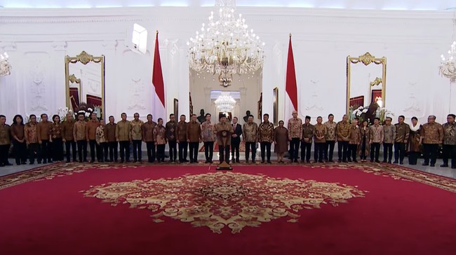 Daftar Menteri dan Wakil Menteri Ekonomi Kabinet Merah Putih Prabowo