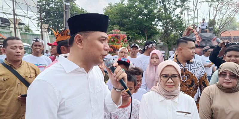 Pelestarian Budaya Surabaya, Calon Walikota Hadir di Sedekah Bumi Kelurahan Jeruk