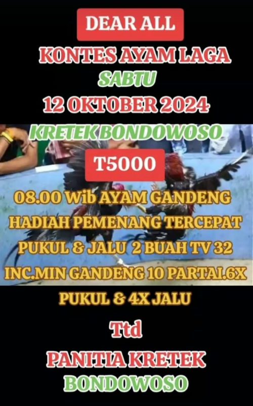 Judi 303 Omset Ratusan Juta Di Desa Kretek Bondowoso Tak Tersentuh Hukum