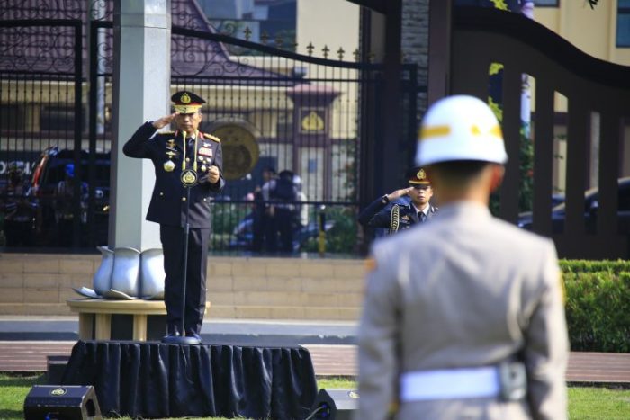 Mabes Polri Gelar Upacara Peringatan Hari Kesaktian Pancasila di Lapangan Bhayangkara