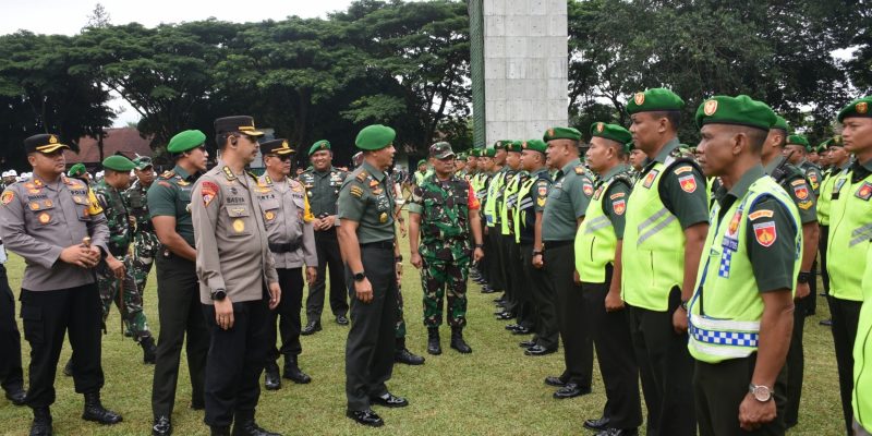 Danrem 072/Pamungkas Pimpin Apel Gelar Pasukan Pengamanan VVIP Presiden Republik Indonesia