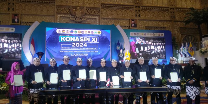 Konvensi Nasional Pendidikan Indonesia (Konaspi) XI 2024 di Graha Universitas Negeri Surabaya