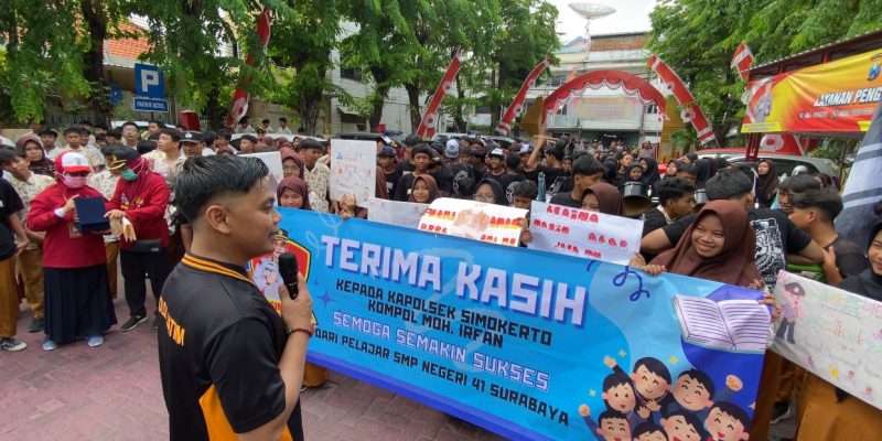 Perpisahan Kapolsek Simokerto, Jejak Dedikasinya Akan Selalu Diingat dan Dihargai Masyarakat