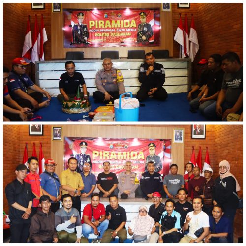 Kasi Humas Polres Pasuruan Gelar Tasyakuran HUT Humas Polri ke -73
