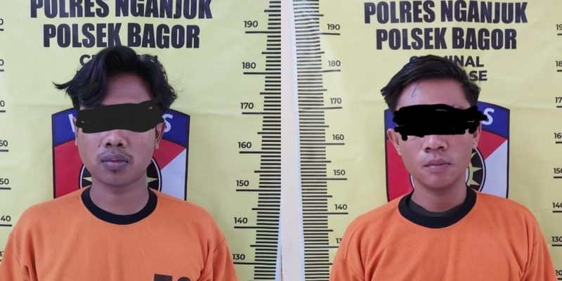 Polres Nganjuk Tangkap Dua Pelaku Pengeroyokan di Desa Banaran Kulon