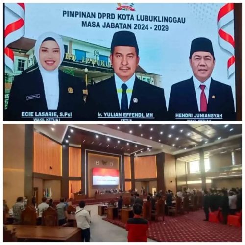 Yulian Effendi dan Tim Pimpin DPRD Lubuklinggau, Siap Jawab Ekspektasi Publik