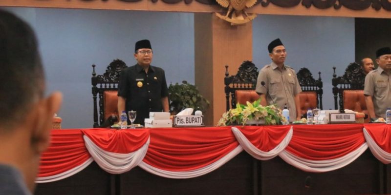 PJs Bupati Mojokerto Sampaikan Nota Penjelasan Raperda APBD Tahun 2025