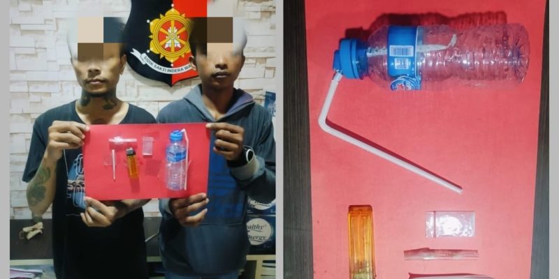 Polsek Krembangan Amankan Dua Pria di Sawah Pulo SR
