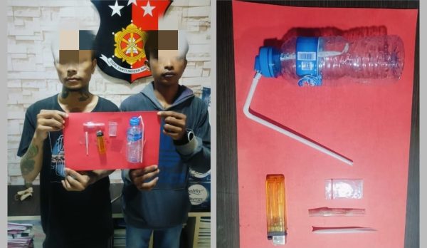 Polsek Krembangan Amankan Dua Pria di Sawah Pulo SR