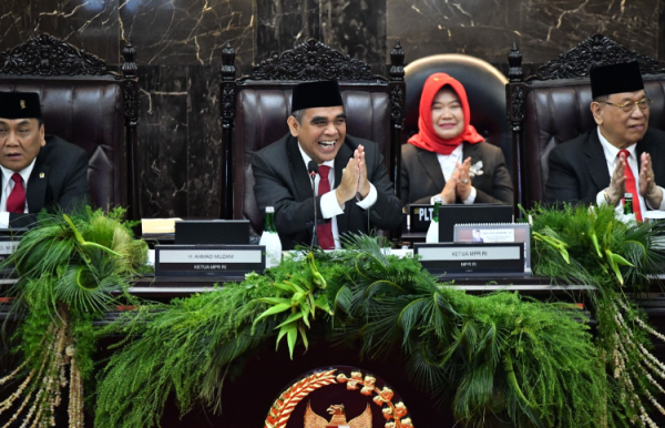 MPR Gelar Sidang Paripurna Pelantikan Prabowo Subianto Sebagai Presiden RI dan Gibran Rakabuming Raka Sebagai Wakil Presiden RI Masa Jabatan 2024-2029