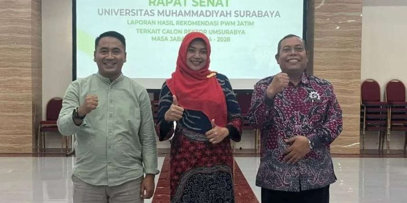 UM Surabaya Tetapkan Tiga Nama Calon Rektor 2024-2028